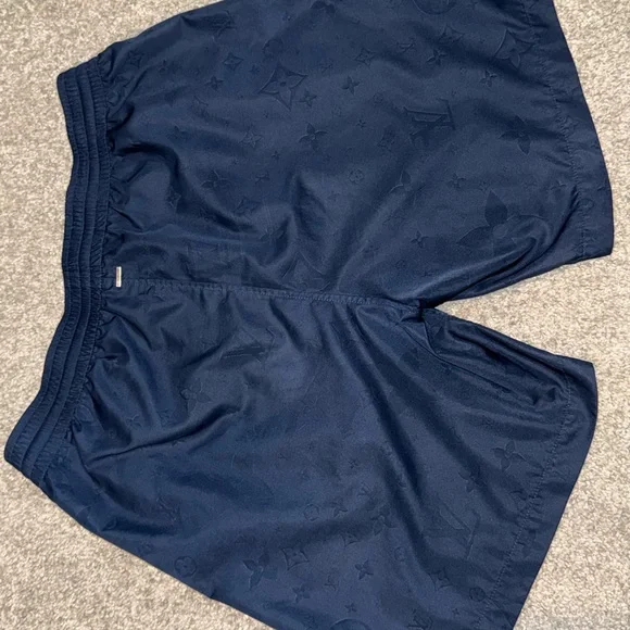 Louis Vuitton Navy Blue Swim Shorts - Picture 3 of 5